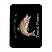 マス熱に感染する マグネット (縦)