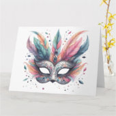 マス素晴らしクカラフル・カード カード (黄色い花)