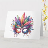 マス素晴らしクカラフル・カード カード (黄色い花)