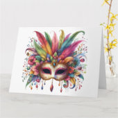 マス素晴らしクカラフル・カード カード (黄色い花)