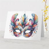 マス素晴らしクカラフル・カード カード (黄色い花)