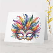 マス素晴らしクカラフル・カード カード (黄色い花)