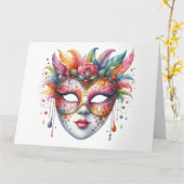 マス素晴らしクカラフル・カード カード (黄色い花)