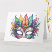 マス素晴らしクカラフル・カード カード (黄色い花)