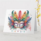 マス素晴らしクカラフル・カード カード (黄色い花)