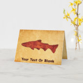 マス素朴ト カード (黄色い花)