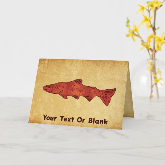 マス素朴ト カード (黄色い花)