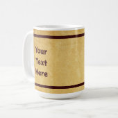 マス素朴ト コーヒーマグカップ (正面左)