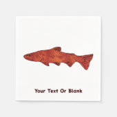 マス素朴ト スタンダードカクテルナプキン (正面)