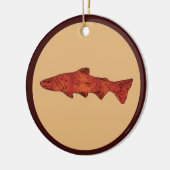 マス素朴ト セラミックオーナメント (左)