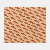 マス素朴ト フリースブランケット (正面(横))