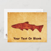 マス素朴ト ポストカード (正面/裏面)