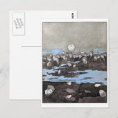 マス葉書の死 ポストカード (正面/裏面)