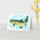 マス誕生日カード カード (黄色い花)