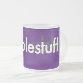 マス野郎! フロストグラスマグカップ (正面右)