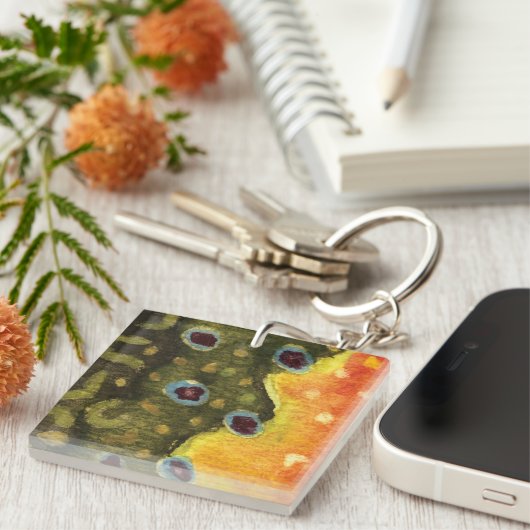 マス釣り キーホルダー (正面右)