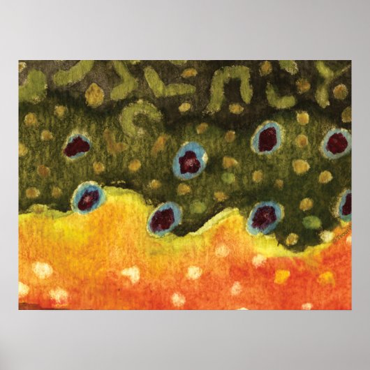 マス釣り ポスター (正面)