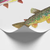 マス釣り ラッピングペーパー (角)