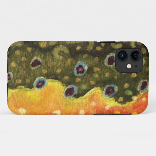 マス釣り Case-Mate iPhoneケース (裏面(横))