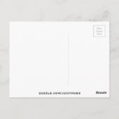 マス魚のアートイラスト ポストカード (裏面)