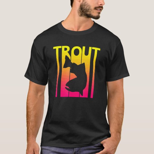マス魚レトロ Tシャツ (正面)