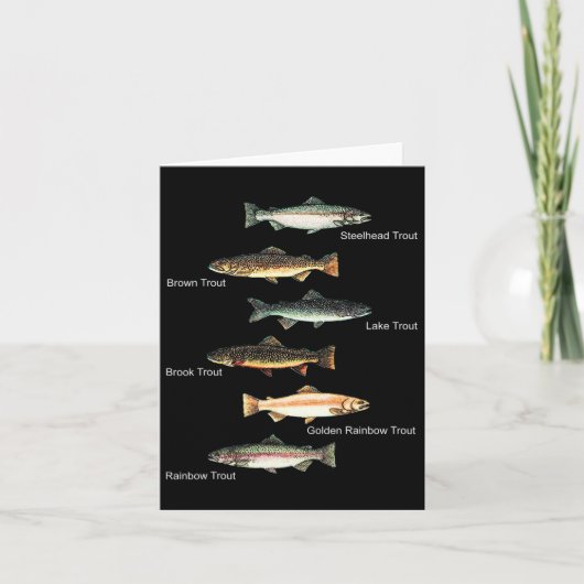 マス魚種収集魚釣り カード (正面)