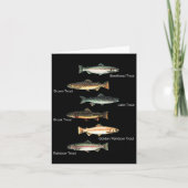 マス魚種収集魚釣り カード (正面)