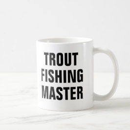 マス魚釣りマスター コーヒーマグカップ