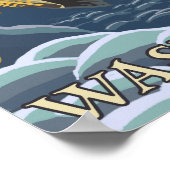 マス魚釣り断面2 ポスター (角)