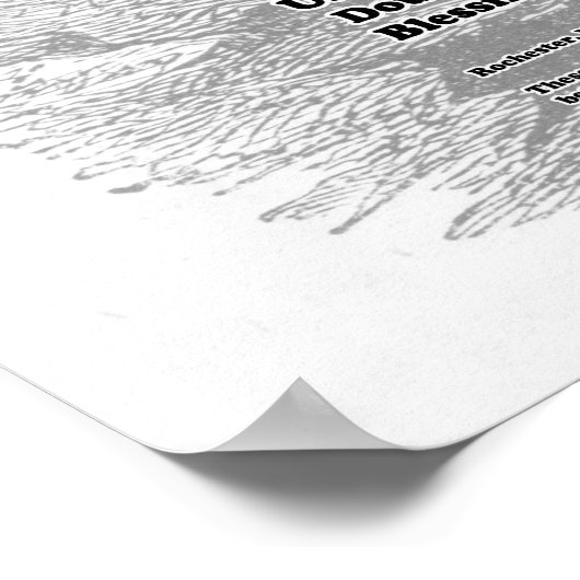 マス魚釣り詩 ポスター (角)