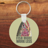 マス魚釣り詳細 キーホルダー (正面)