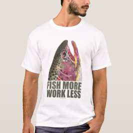マス魚釣り詳細 Tシャツ
