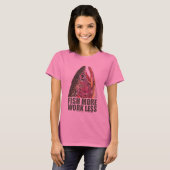 マス魚釣り詳細 Tシャツ (正面フル)