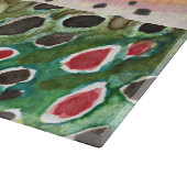 マス魚釣り カッティングボード (角)