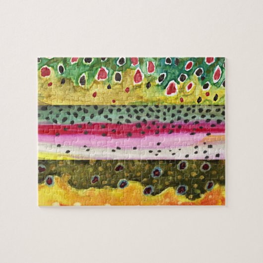 マス魚釣り ジグソーパズル (横)