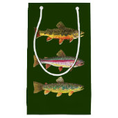 マス魚釣り スモールペーパーバッグ (正面)