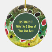 マス魚釣り セラミックオーナメント (裏面)