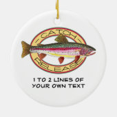 マス魚釣り セラミックオーナメント (裏面)
