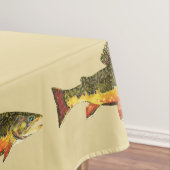 マス魚釣り テーブルクロス