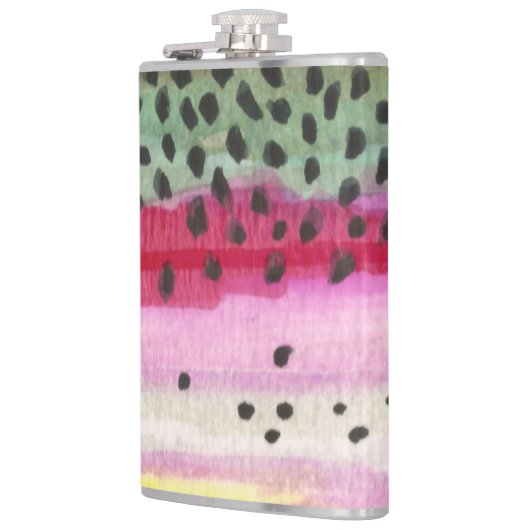 マス魚釣り フラスク (左)