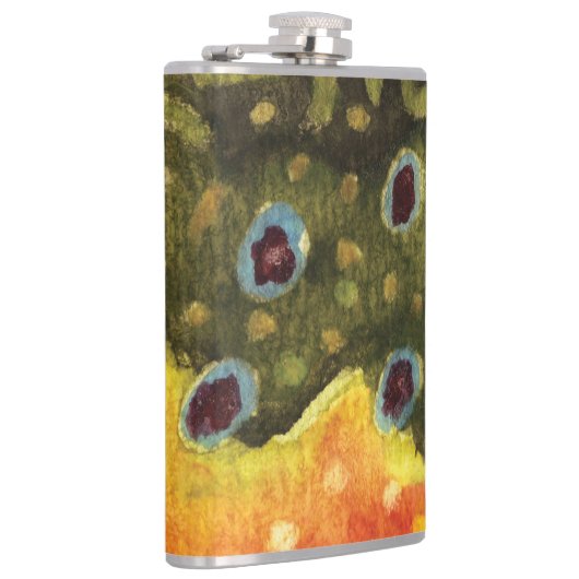 マス魚釣り フラスク (右)