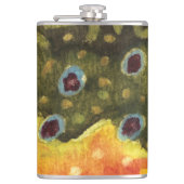 マス魚釣り フラスク (正面)