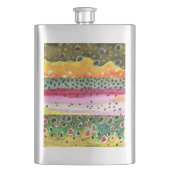 マス魚釣り フラスク (正面)