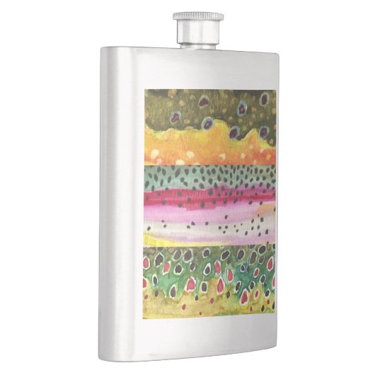 マス魚釣り フラスク (右)