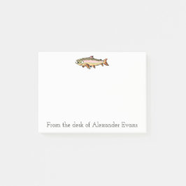 マス魚釣り ポストイット