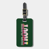 マス魚釣り ラゲッジタグ (正面縦)