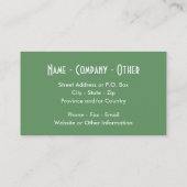 マス魚釣り 名刺 (裏面)