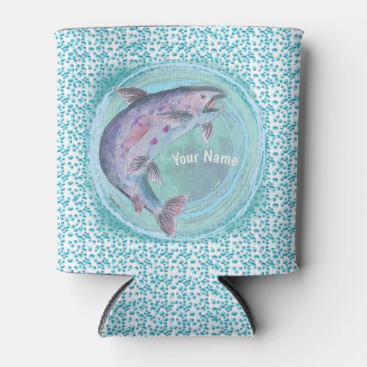 マス魚釣り 缶クーラー (正面)