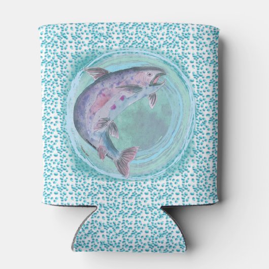 マス魚釣り 缶クーラー (裏面)