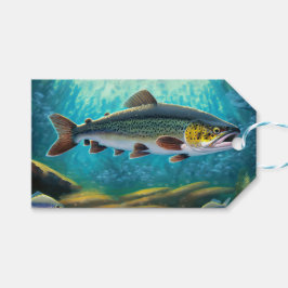 マス魚魚釣り ギフトタグ